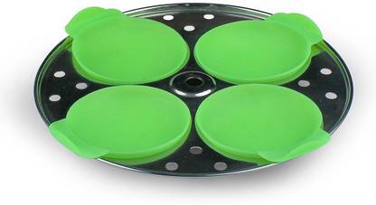 Healux Silicone Idli Maker Silicone Cupcake/Muffin Mould 8