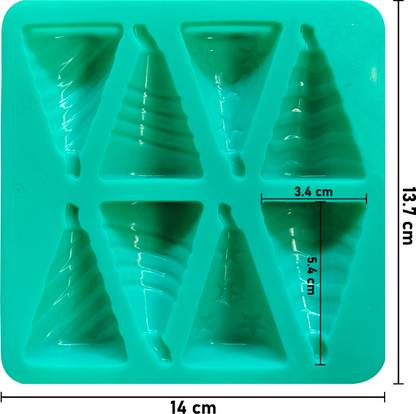 MoldBerry Silicone Chocolate Mould 8 cavity Anar Shape Diwali Chocolate silicon Mould, Diwali Crackers Theme Chocolate Mould Candle Mould for Diwali Special Making Multipurpose Use molds