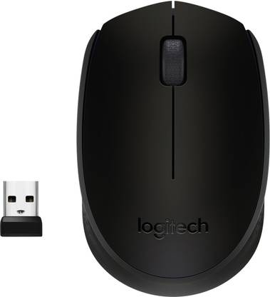 Logitech M170 / Optical Tracking, 12-Months Battery Life, Ambidextrous Wireless Ambidextrous Optical Mouse