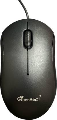 GREENBERRI GB220 Wired Ambidextrous Optical Mouse