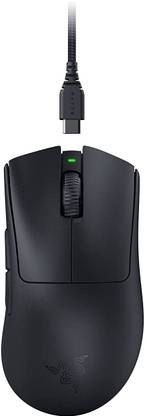 Razer DeathAdder V3 Pro Ultra Lightweight - 5 Programmable Buttons- RZ01-04630100-R3A1 Wireless Ambidextrous Optical  Gaming Mouse  with Bluetooth