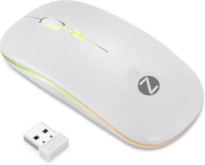 Zoook Blade / Rechargeable, 7 Color RGB, Silent Wireless Ambidextrous Optical Mouse