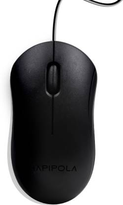 HapiPola Ultra Wired Ambidextrous Optical Mouse