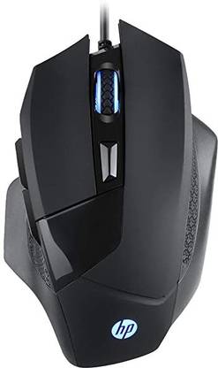 SHRISAIINFOTECH USB Wired Gaming Mouse with Ergonomic Design 4000 DPI LED Lighting Wired Ambidextrous Hybrid  Gaming Mouse