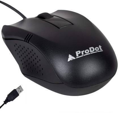 PRODOT DIC-MU-253s-MAP-03 Wired Ambidextrous Optical Mouse