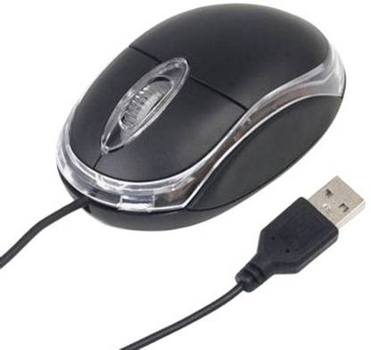 BAMICO 3D Optical Wired Mouse for Laptop, Computer & Desktop Wired Ambidextrous Optical Mouse