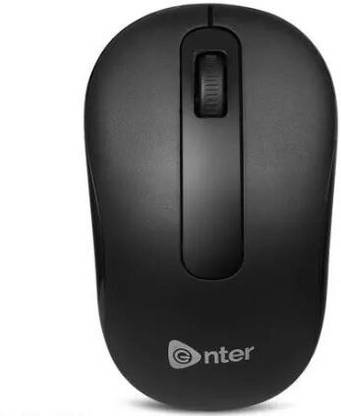 Styylo Enter Wireless Optical Mouse SCROLLER (2.4GHz Wireless, Black) Wireless Ambidextrous Optical Mouse with Bluetooth