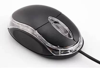 FiveStar Wired Mouse, Led Tracking, Scrolling Wheel Wired Ambidextrous Optical Mouse