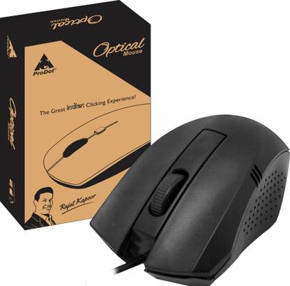 PRODOT 175 High-Performance Ergonomic Design Wired Ambidextrous Optical Gaming Mouse