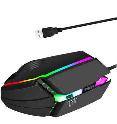UniBoss Wired Gaming Mouse for Computer, Playstation, Notebook with DPI Button Wired Ambidextrous Optical  Gaming Mouse