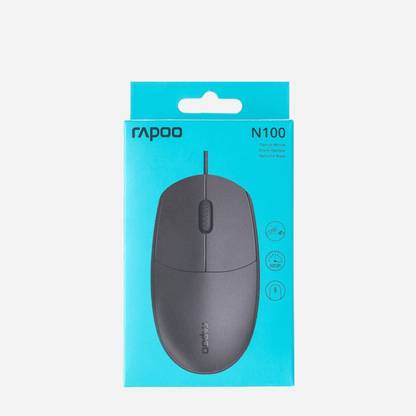 Rappo N100 Wired Ambidextrous Optical Mouse
