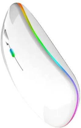 MARS RGB Wireless Mouse,Dual Pairing Mode Support Laptop,Android,Destop Wireless Ambidextrous Optical  Gaming Mouse  with Bluetooth