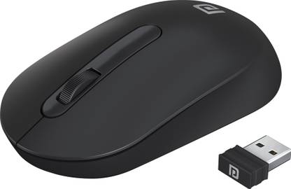 Portronics Toad 13, POR 1381 / Runs on single AA Battery,30 Lakhs+ click life,Upto 1200 DPI Wireless Optical Mouse