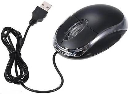 VYAR Mini USB Wired Optical Mice/Mouse for PC Laptop Desktop Computer Gaming Wired Ambidextrous Optical Mouse