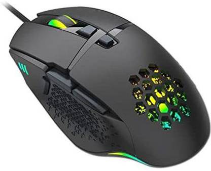 SAMM USB Gaming Mouse Adjustable 2600 DPI with Gaming Control Sensor Wired Hybrid  Gaming Mouse