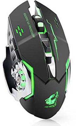 MAA DURGAGENE RALSTOR Wireless Mouse, Silent Mute Gaming Mouse RGB Multi-Color 3200DPI Wireless Optical  Gaming Mouse  with Bluetooth