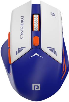 Portronics Vader Pro Wireless Gaming Mouse with 6 Buttons, Thumb Comfort, Adjustable DPI Wireless Optical Mouse