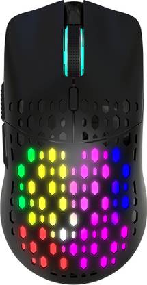 Cosmic Byte Sentinel RGB, Dual Mode, Pixart 3325 Sensor, 10000DPI, 1000Hz, 500mAh, Software Wireless Ambidextrous Optical  Gaming Mouse