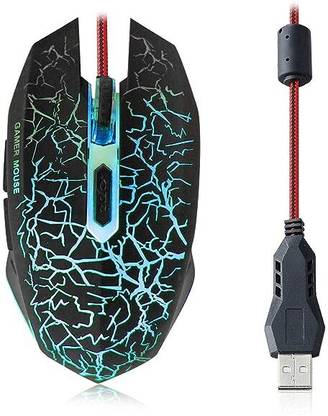 KITECH Wired Gaming Mouse Wired Ambidextrous Laser  Gaming Mouse