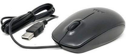 D S REFURBISHED MS111 3-Button wired optical mouse Wired Ambidextrous Optical Mouse