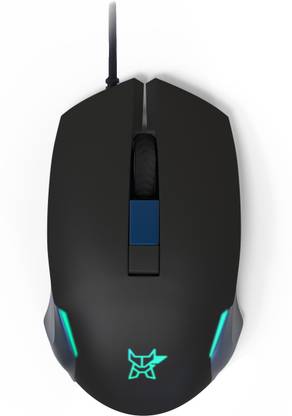 Arctic Fox Breathing Lights and DPI Upto 3600 Wired Ambidextrous Optical  Gaming Mouse