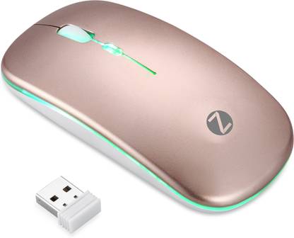 Zoook Blade / Rechargeable, 7 Color RGB, Silent Wireless Ambidextrous Optical Mouse