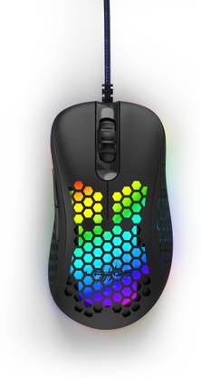 uRage Reaper 500 USB Wired Gaming Mouse, 6 Fast Response Keys, Adj dpi upto 10000, RGB Wired Ambidextrous Optical  Gaming Mouse
