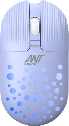 Ant Value FKAPU05 / Silent, Adj. DPI, RGB Lights Wireless Optical Mouse  with Bluetooth
