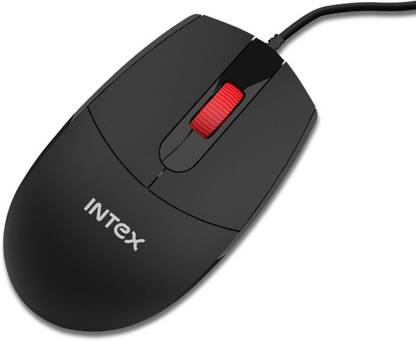 Intex GLIDE WIRED MOUSE Wired Ambidextrous Optical Mouse