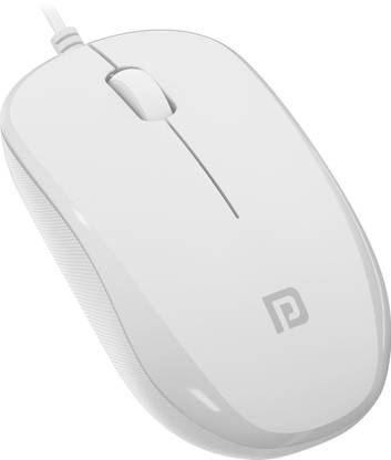 Portronics Toad 102 Mouse with 3 Buttons, Scroll Wheel Click, 1200 DPI Sensor, 1.5m Cable Wired Ambidextrous Optical Mouse