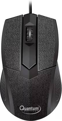QUANTUM QHM224D (5 Units Pack)/ 1000 DPI Wired Ambidextrous Optical Mouse