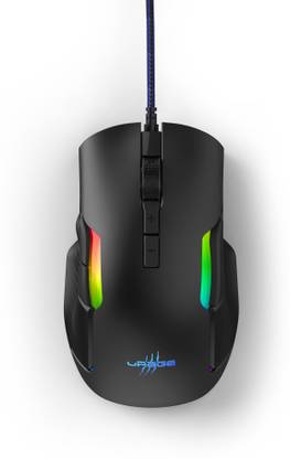 uRage Reaper 600, Integrated 32000 dpi, 8 Fast Response Keys, Avago Gaming Sensor, RGB Wired Ambidextrous Optical  Gaming Mouse