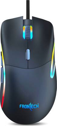 Frontech MS-0036 Wired Gaming Mouse, 7 Key RGB Backlit Effect 7200 DPI Wired Optical  Gaming Mouse