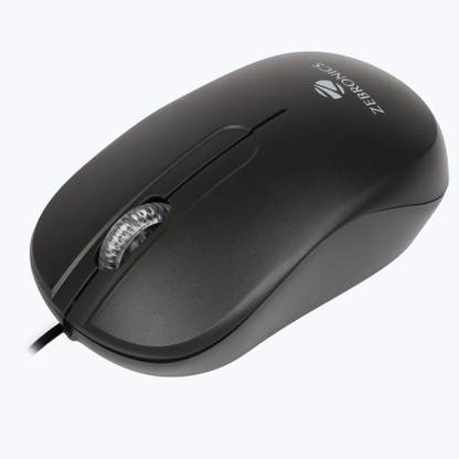 ZEBRONICS Sprint Wired Ambidextrous Optical Mouse
