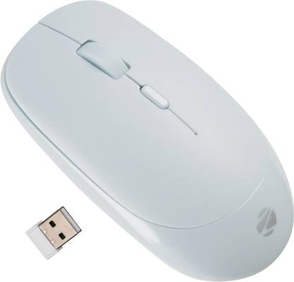 ZEBRONICS ZEB-LEOPARD,2.4GHz Wireless, Nano Receiver, 4 Buttons, Upto 1600 DPI (Blue) Wireless Ambidextrous Optical Mouse