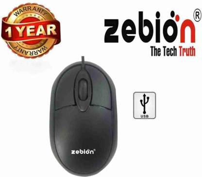 zeblion Elfin optical mouse Wired Ambidextrous Optical Mouse