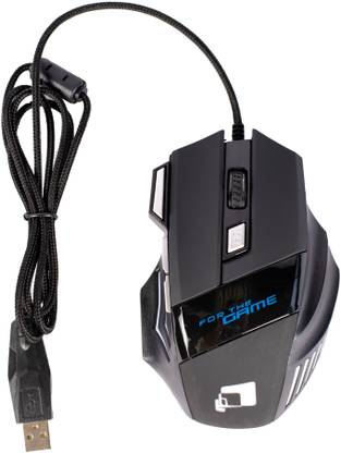 Blue Feather Gaming Mouse Wired Ambidextrous Optical  Gaming Mouse