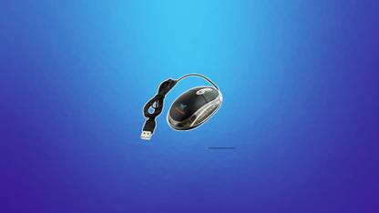 Shivsoft 3D Optical wired USB Mouse in Black Model-4796 Wired Ambidextrous Optical  Gaming Mouse