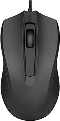 SWAROOPCOMPUTE Wired Mouse 100 with 1600 DPI Optical Sensor Wired Ambidextrous Optical Mouse