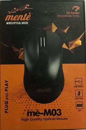 binil me-M03 Wired Ambidextrous Optical Mouse