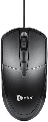 Enter Slider Wired Ambidextrous Optical Mouse