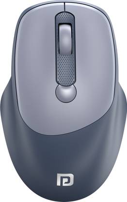 Portronics Toad 7 Wireless, Bluetooth + 2.4 GHz, Rechargeable, for Laptop, Mac, PC, Tablet Wireless Ambidextrous Optical Mouse  with Bluetooth