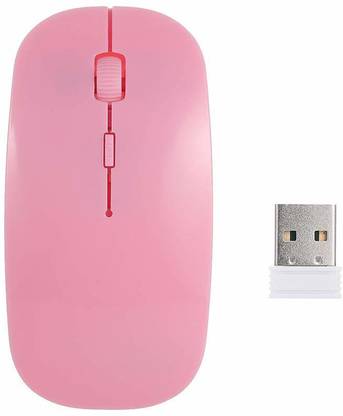 P Telecom 2.4G Wireless Mouse Portable Ultra-Thin Mute Mouse 4 Keys Wireless Optical Mouse  with Bluetooth