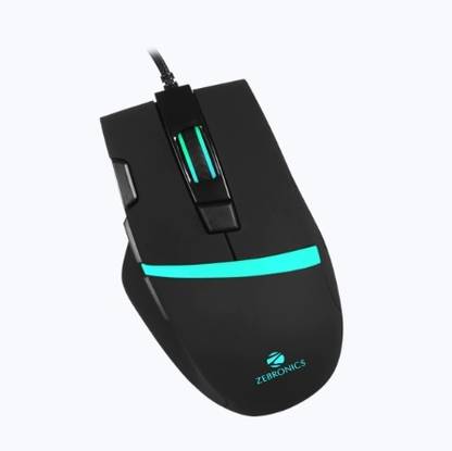 ZEBRONICS ZEBTEMPEST Wired Ambidextrous Optical Mouse