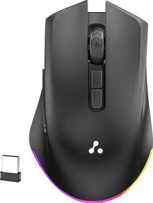 Ambrane SliQ Glow Wireless Right Handed Optical Mouse  with Bluetooth
