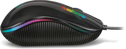 FINGERS RGB-Breathe Wired Ambidextrous Optical Mouse