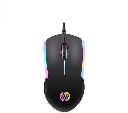 HP M160 Wired Optical Gaming Mouse  (USB 3.0, Black)