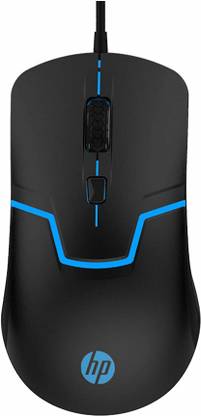 HP M100 Wired Ambidextrous Optical  Gaming Mouse