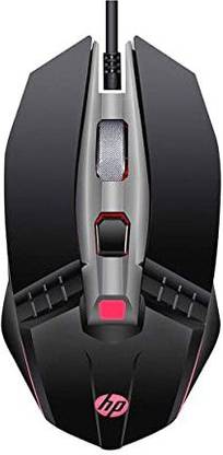 ASHUSALES USB Wired Gaming Mouse with 6 Buttons, 4-Speed Customizable 2400 DPI, Wired Ambidextrous Hybrid  Gaming Mouse