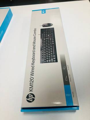 HP KEYBOARD & MOUSE WIRED Wired Right Handed Optical  Gaming Mouse